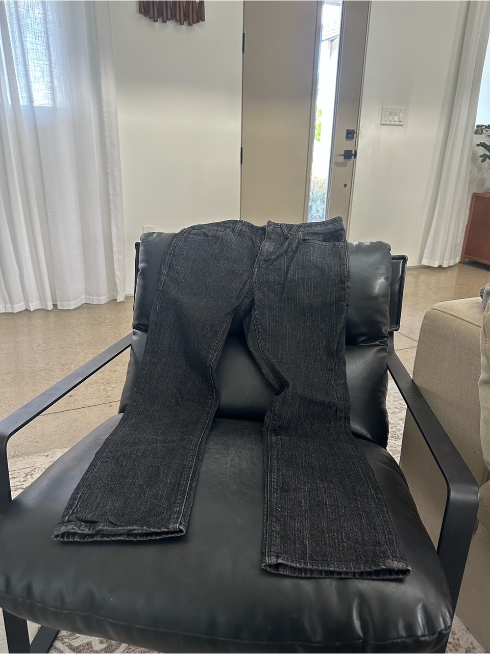 Volcom Slim Straight Black Jeans